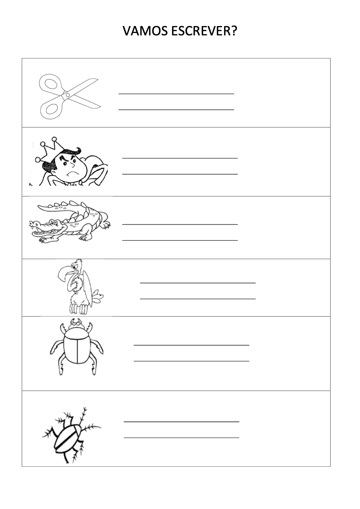 Atividade 38 - Atividades de Alfabetização Infantil para Imprimir – Caderno 4 para imprimir