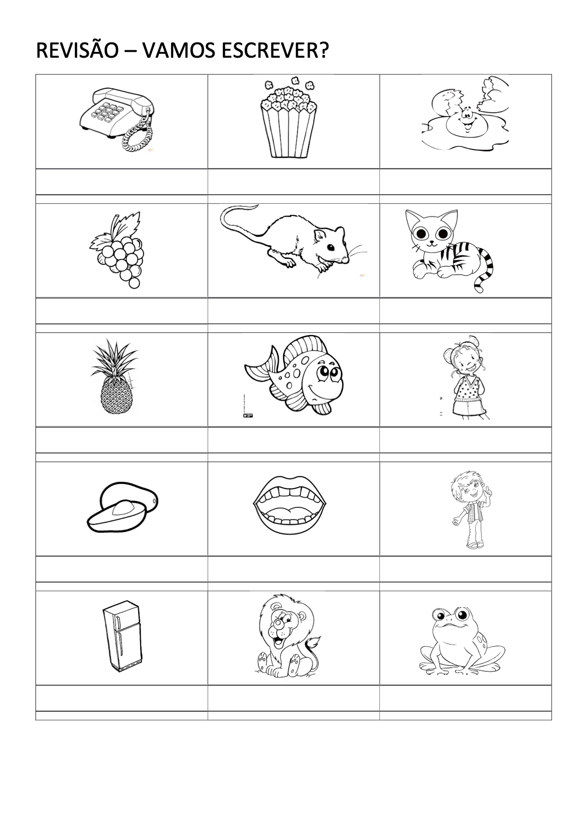 Atividade 39 - Atividades de Alfabetização Infantil para Imprimir – Caderno 4 para imprimir