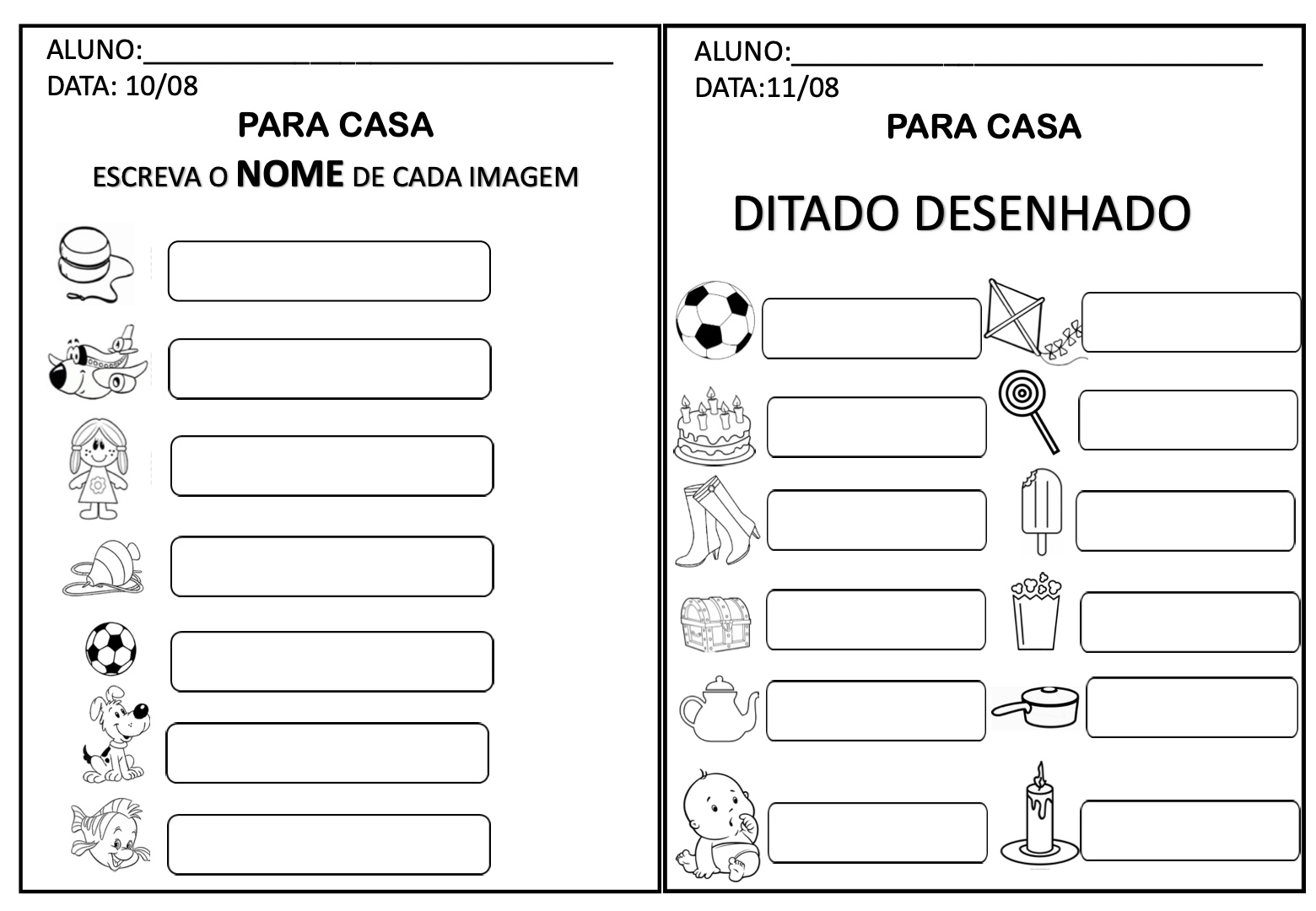 Atividade 5 - Atividades Escolares para o Mês de Agosto para Imprimir para imprimir