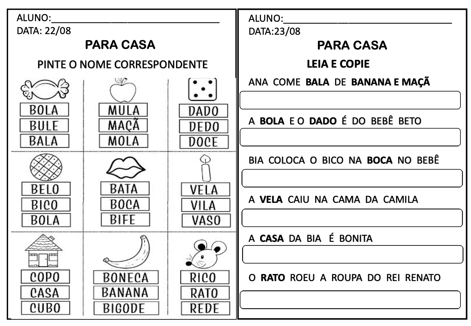 Atividade 9 - Atividades Escolares para o Mês de Agosto para Imprimir para imprimir