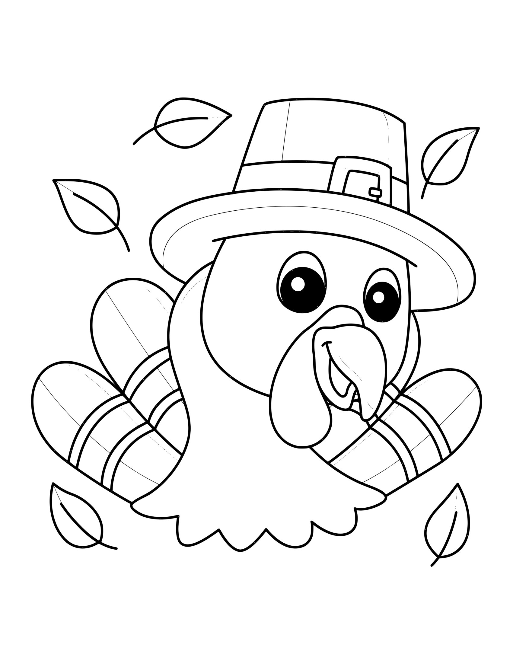Desenho de Animal Fofo 4 - Desenhos de animais fofos para colorir e imprimir – Parte 5 para imprimir