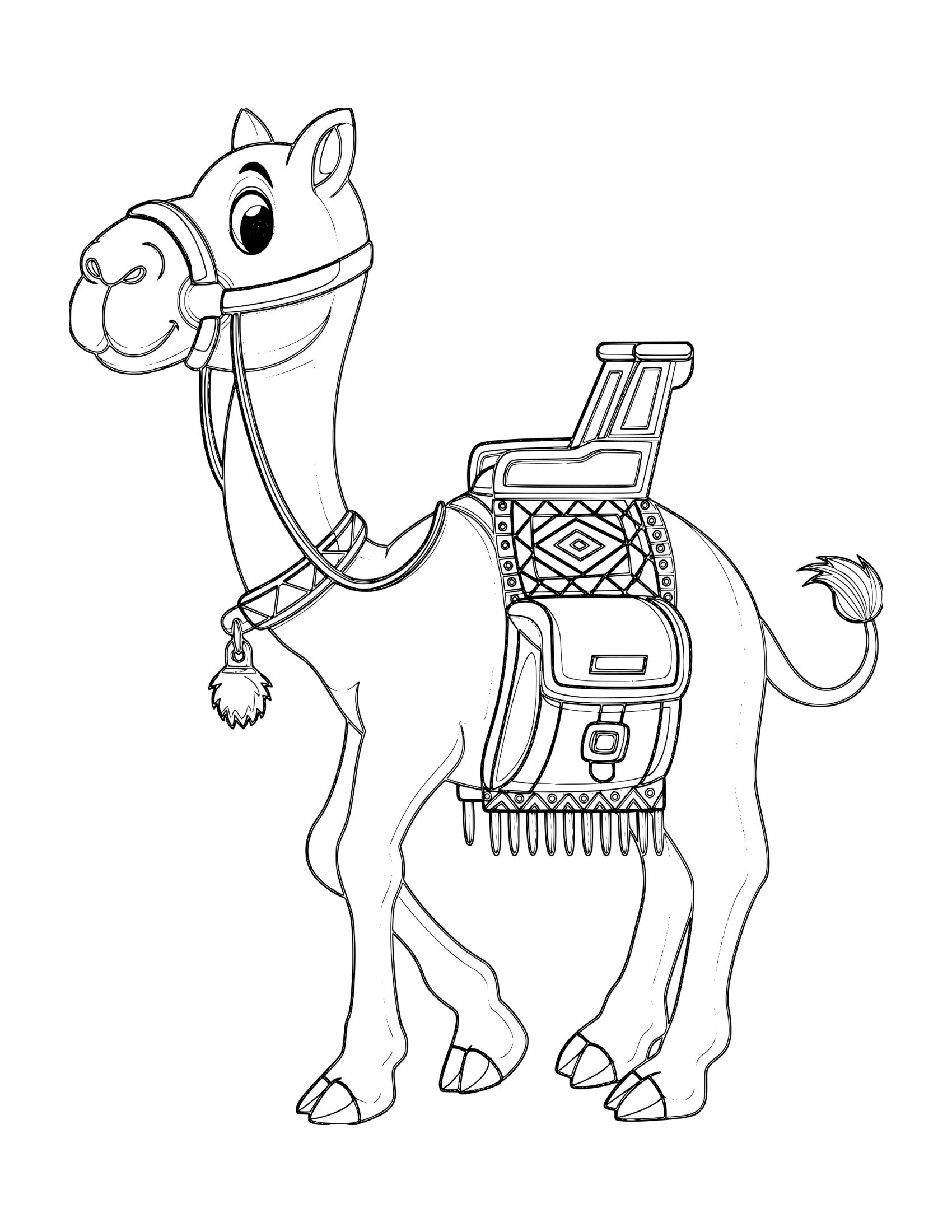 Desenho de Animal Fofo 12 - Desenhos de animais fofos para colorir e imprimir – Parte 5 para imprimir