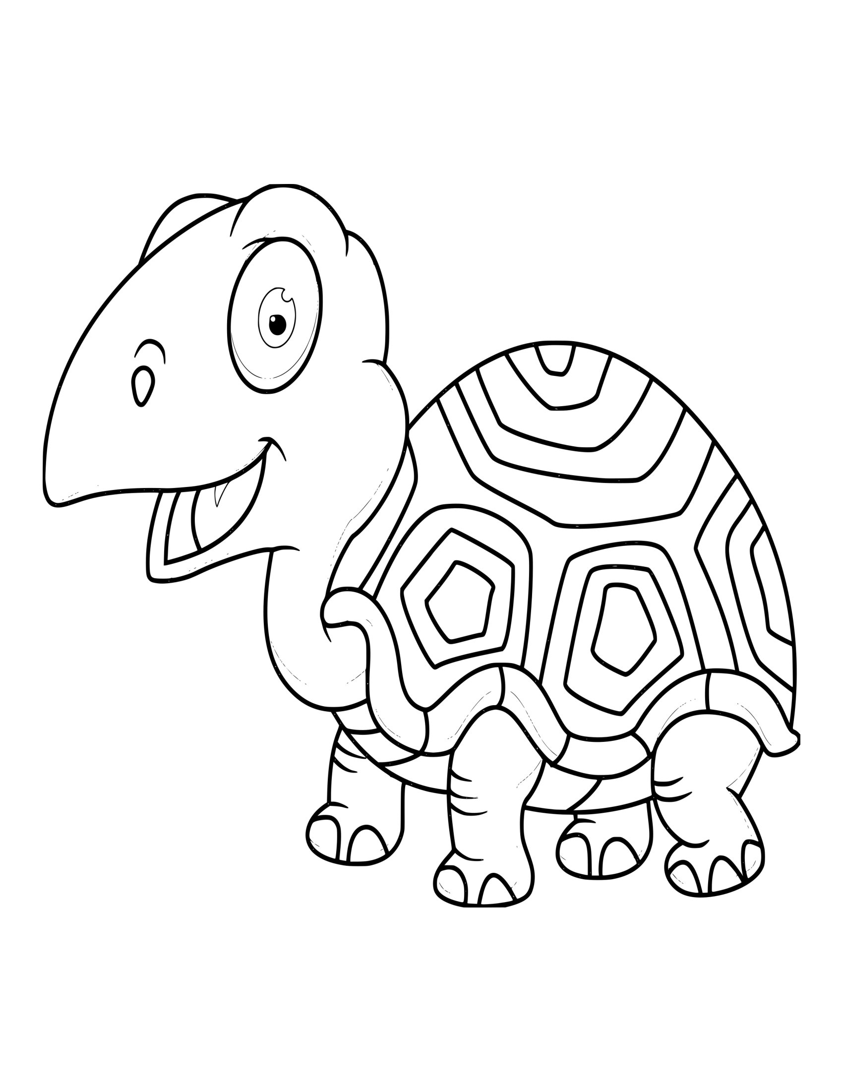 Desenho de Animal Fofo 17 - Desenhos de animais fofos para colorir e imprimir – Parte 5 para imprimir