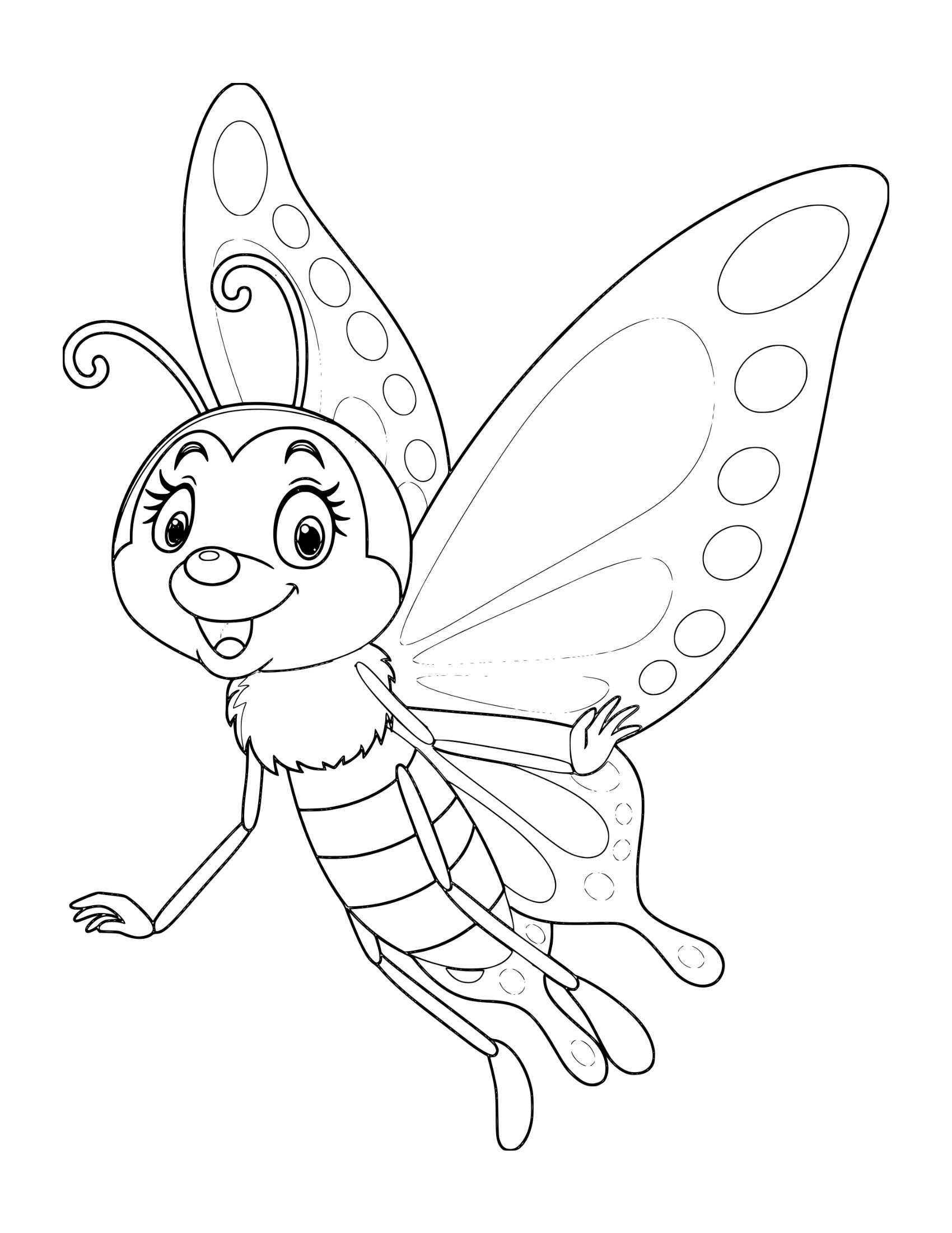 Desenho de Animal Fofo 19 - Desenhos de animais fofos para colorir e imprimir – Parte 5 para imprimir