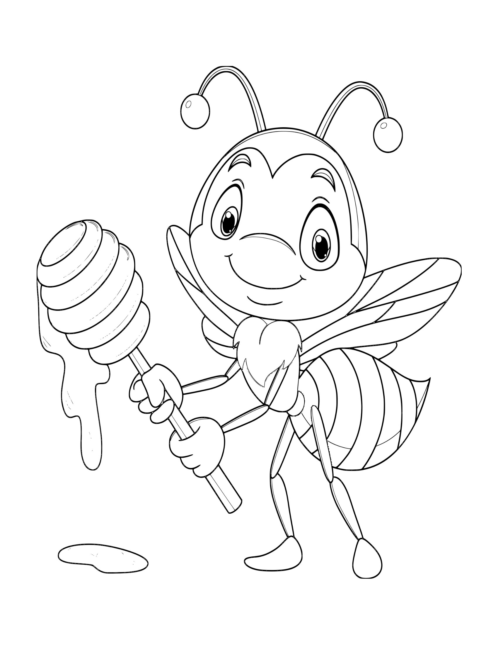 Desenho de Animal Fofo 22 - Desenhos de animais fofos para colorir e imprimir – Parte 5 para imprimir