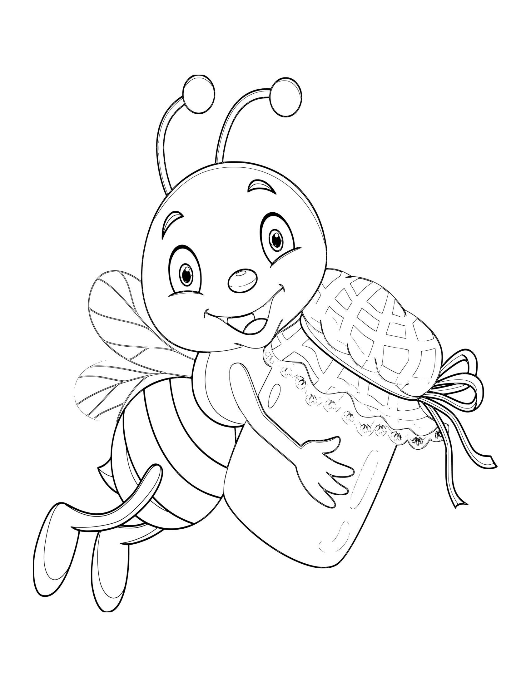 Desenho de Animal Fofo 25 - Desenhos de animais fofos para colorir e imprimir – Parte 5 para imprimir