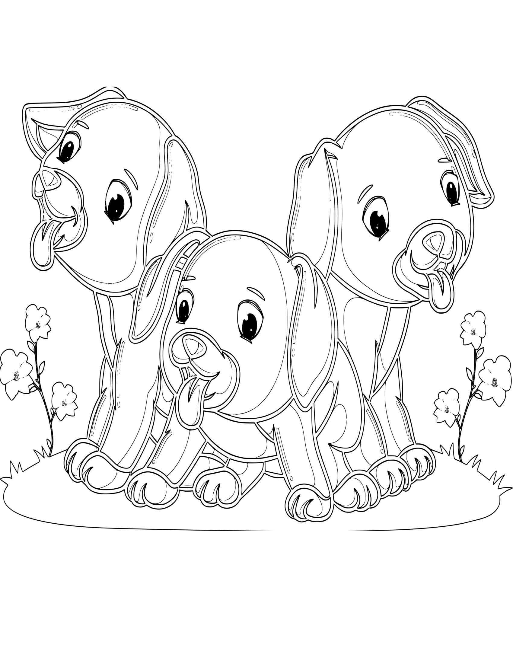Desenho de Animal Fofo 28 - Desenhos de animais fofos para colorir e imprimir – Parte 5 para imprimir