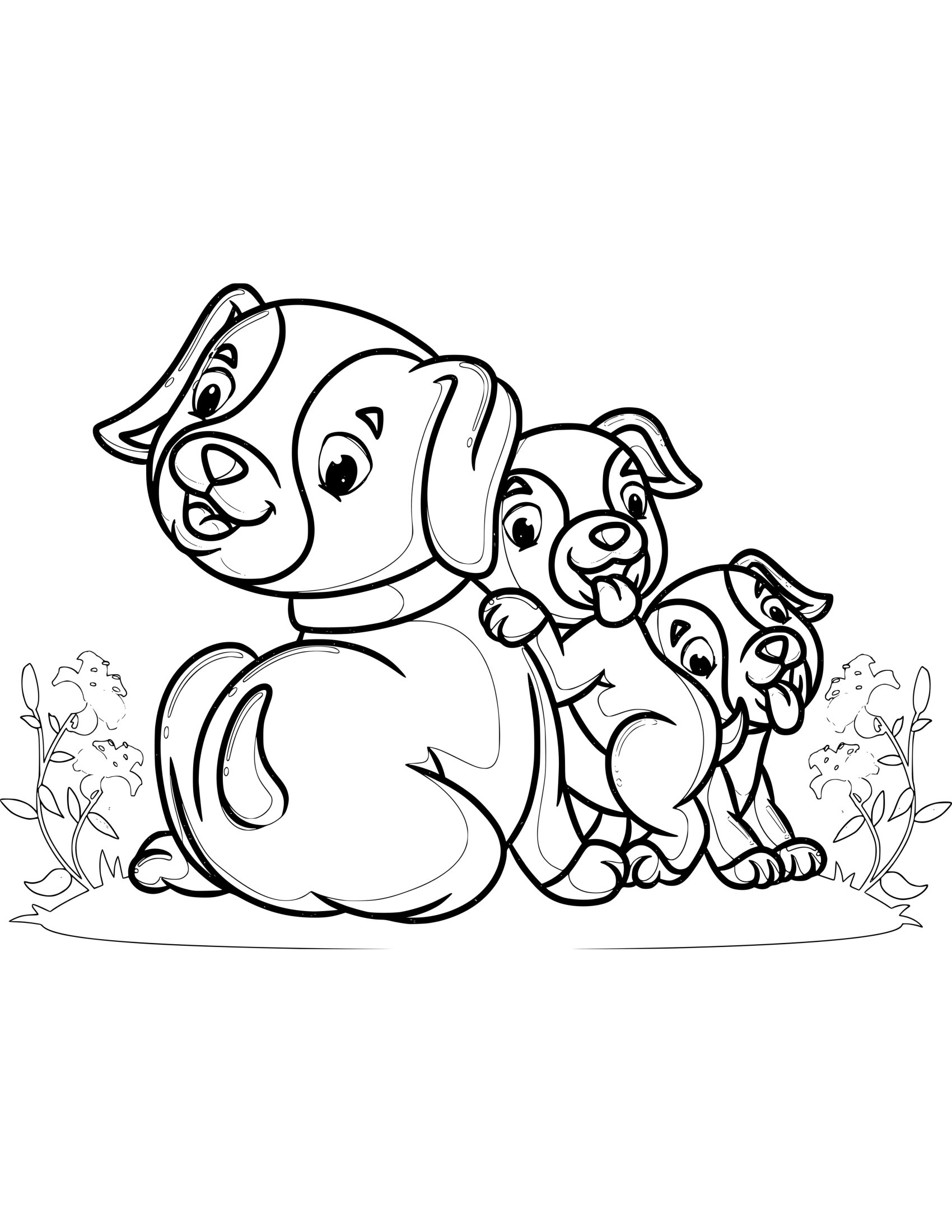 Desenho de Animal Fofo 29 - Desenhos de animais fofos para colorir e imprimir – Parte 5 para imprimir