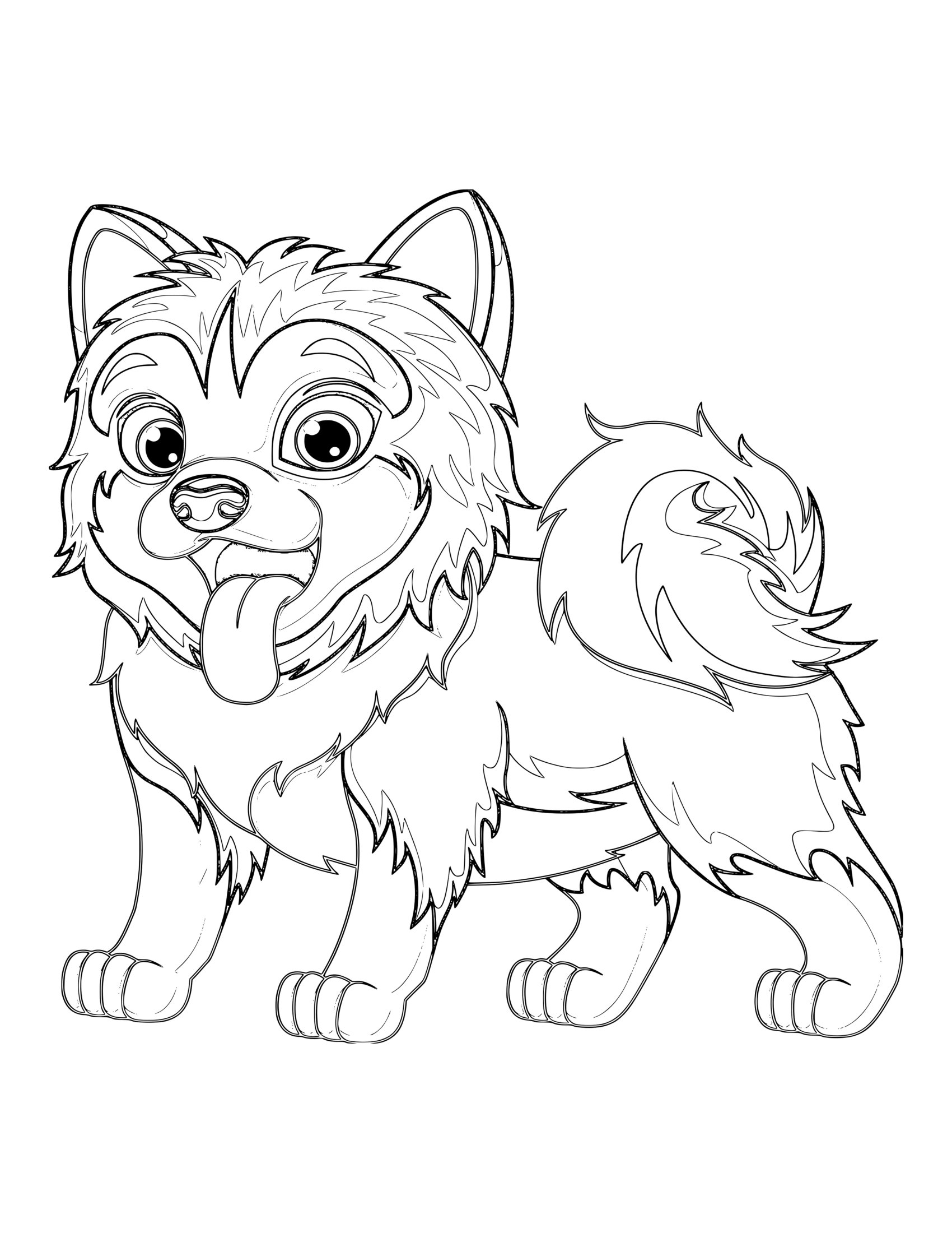 Desenho de Animal Fofo 30 - Desenhos de animais fofos para colorir e imprimir – Parte 5 para imprimir