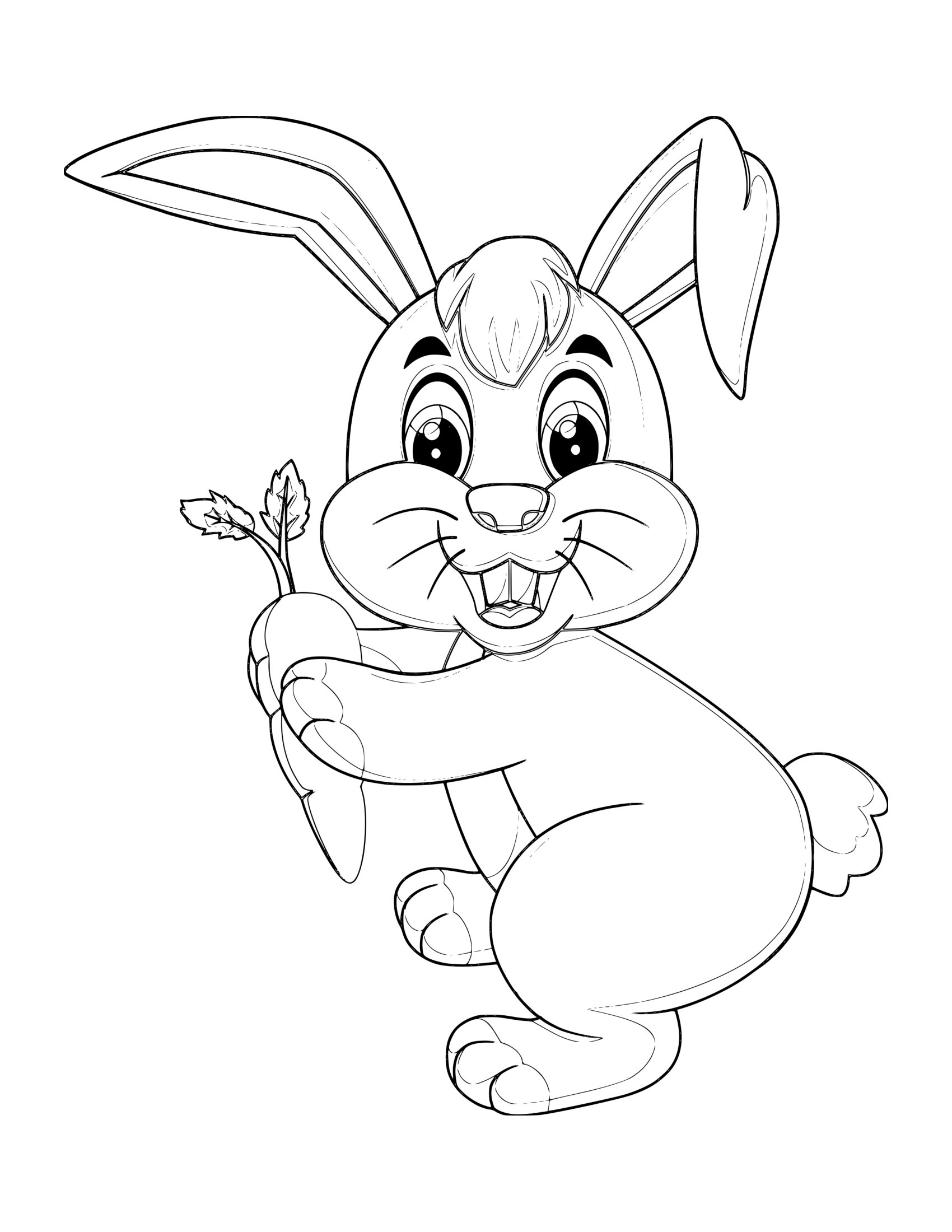 Desenho de Animal Fofo 35 - Desenhos de animais fofos para colorir e imprimir – Parte 5 para imprimir