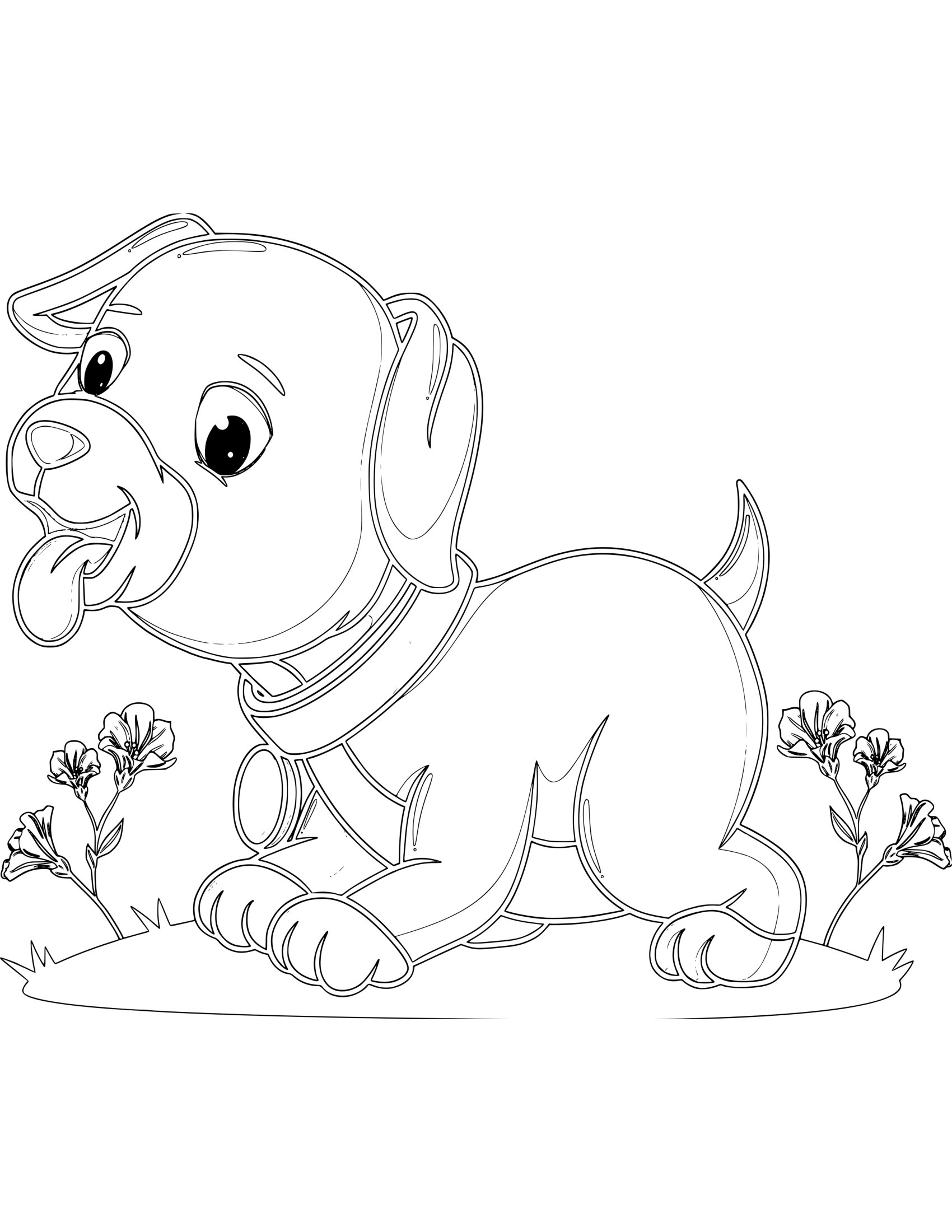 Desenho de Animal Fofo 38 - Desenhos de animais fofos para colorir e imprimir – Parte 5 para imprimir