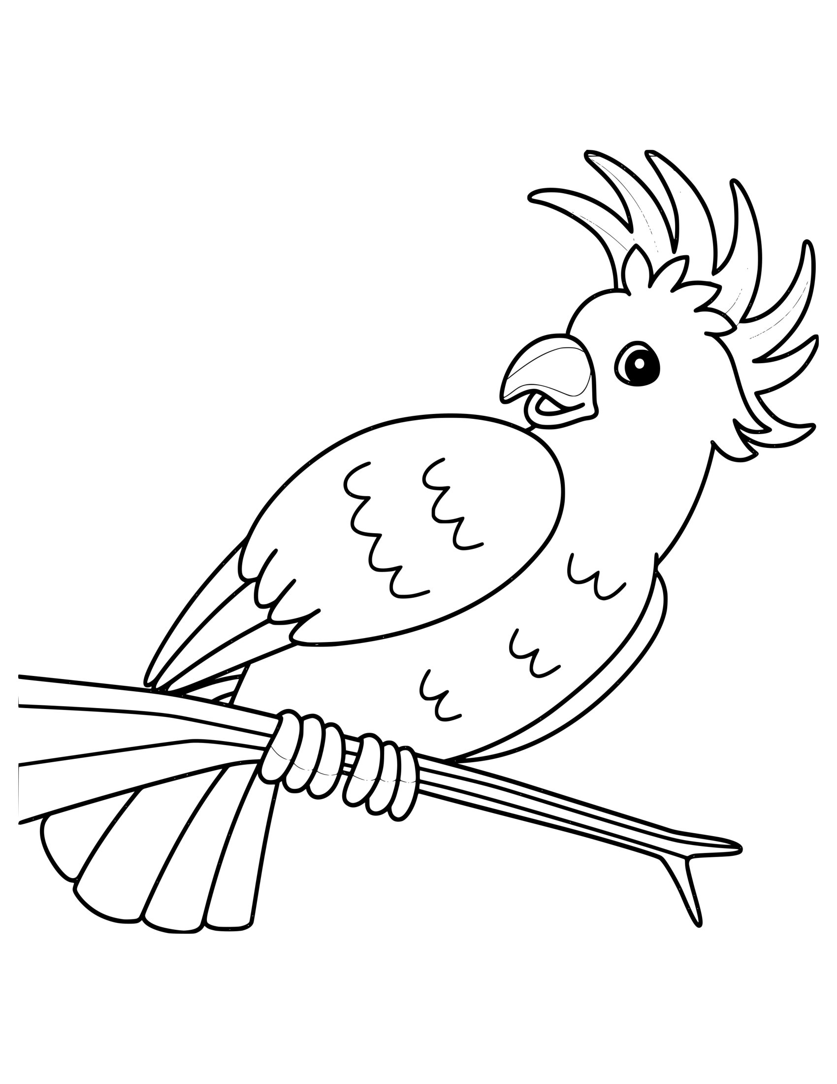 Desenho de Animal Fofo 41 - Desenhos de animais fofos para colorir e imprimir – Parte 5 para imprimir