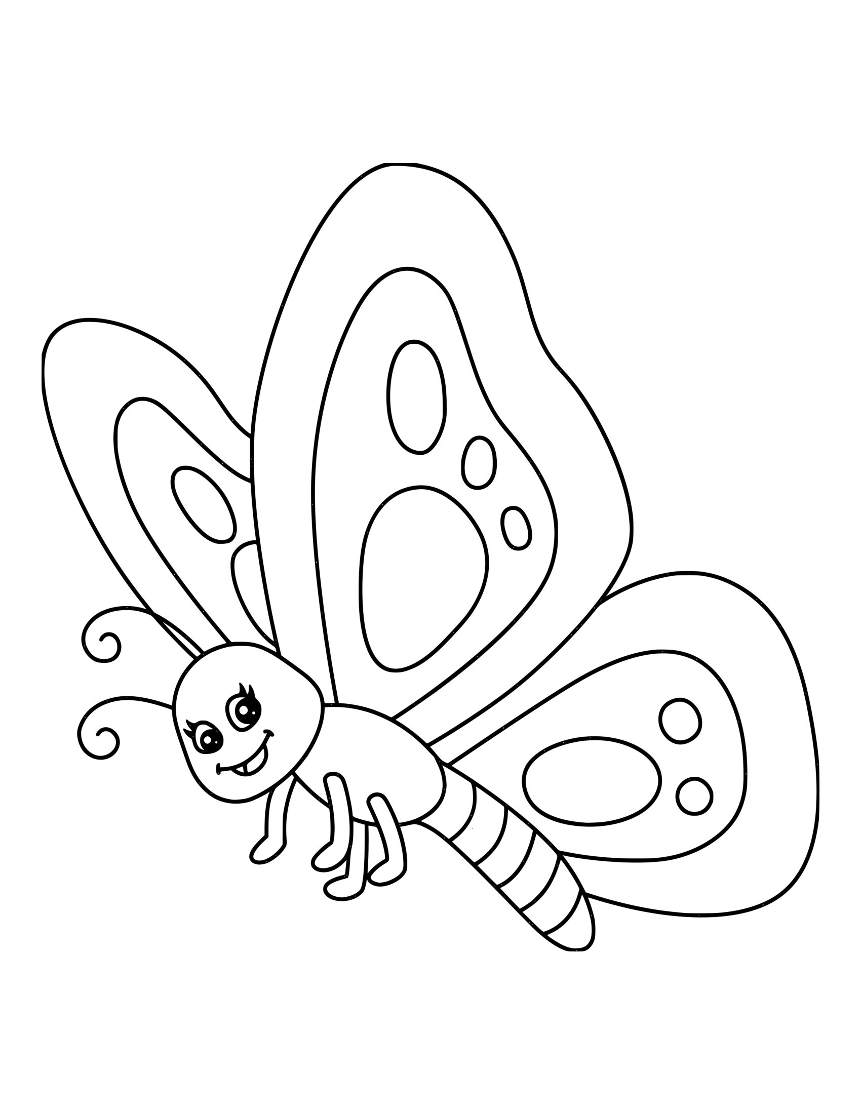 Desenho de Animal Fofo 44 - Desenhos de animais fofos para colorir e imprimir – Parte 5 para imprimir