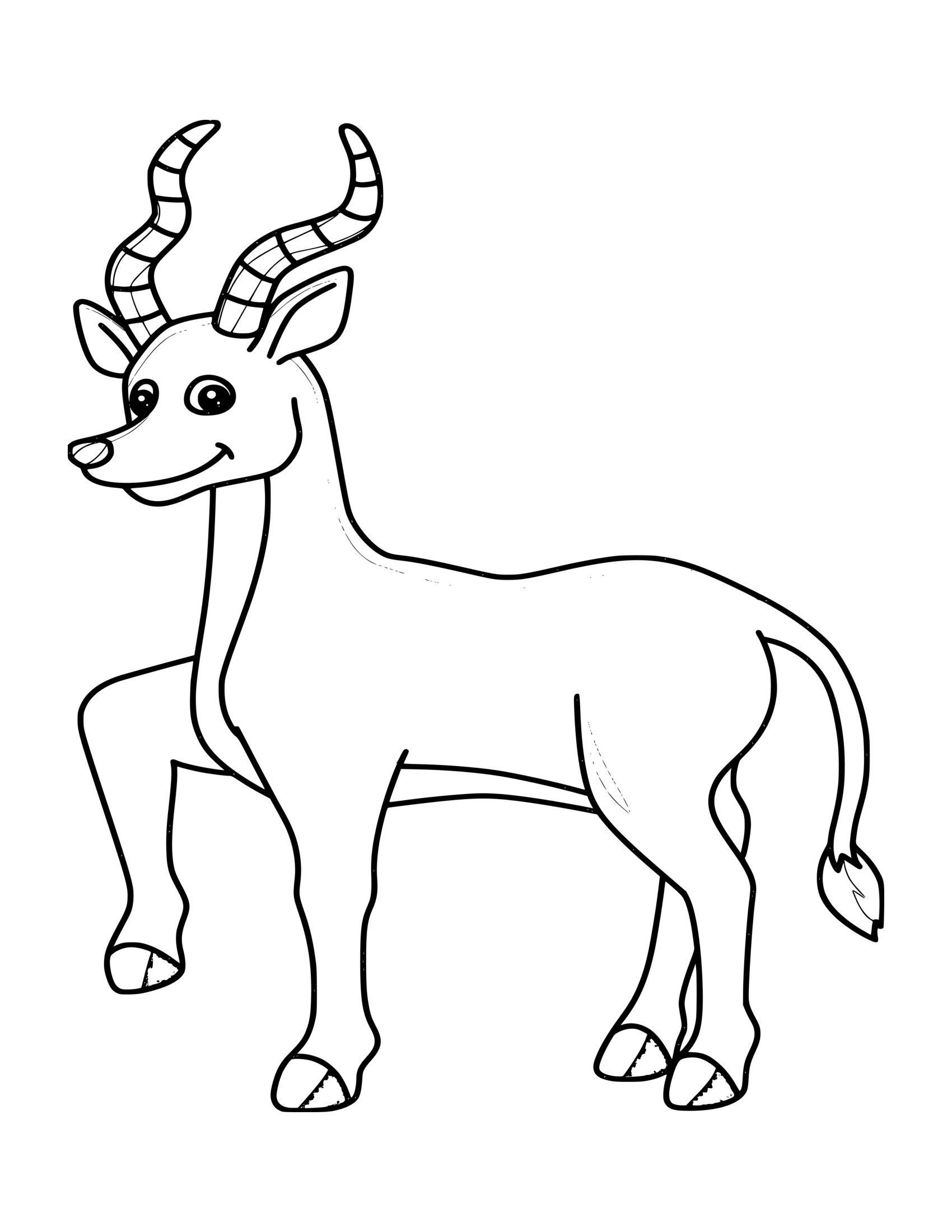 Desenho de Animal Fofo 45 - Desenhos de animais fofos para colorir e imprimir – Parte 5 para imprimir