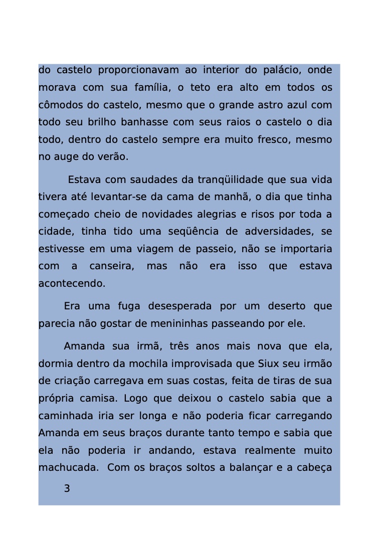Página 3 - Livro Amanda e os Nanorobôs para Ler e Baixar em PDF para imprimir