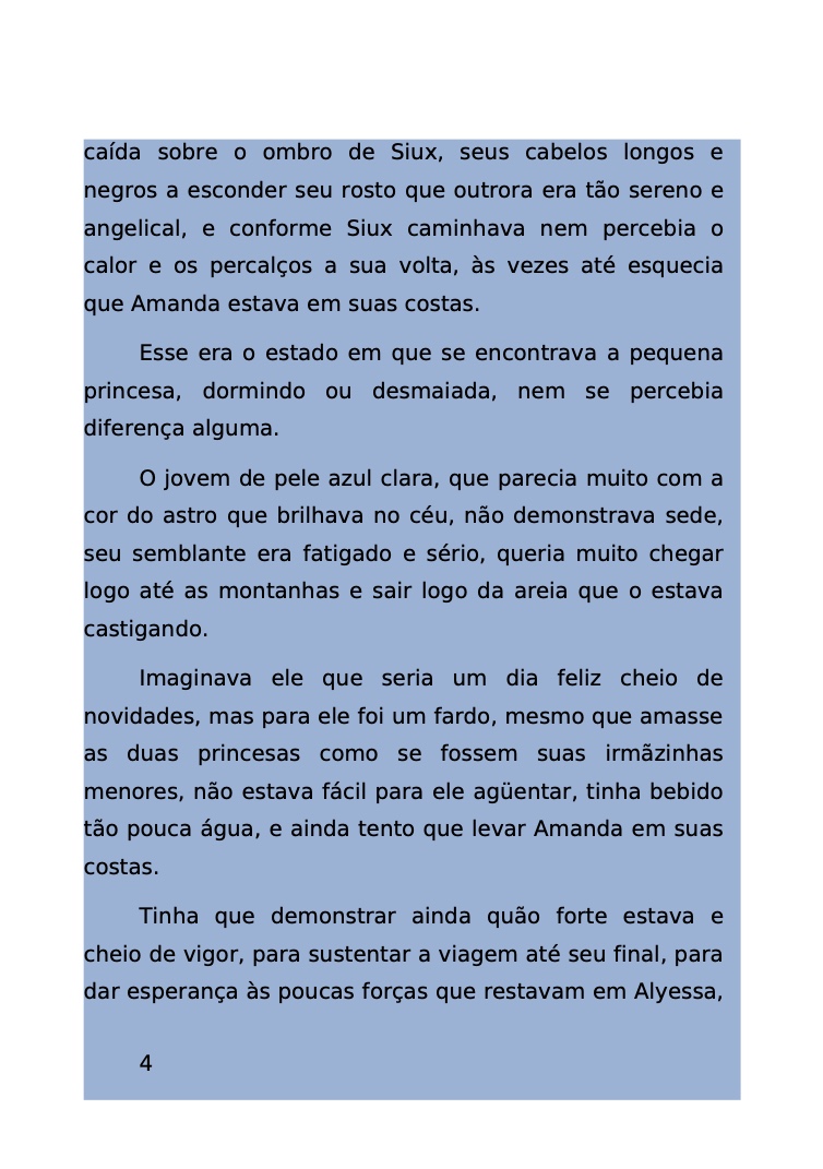 Página 4 - Livro Amanda e os Nanorobôs para Ler e Baixar em PDF para imprimir