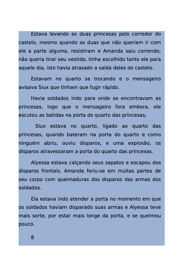 Página 8 - Livro Amanda e os Nanorobôs para Ler e Baixar em PDF para imprimir