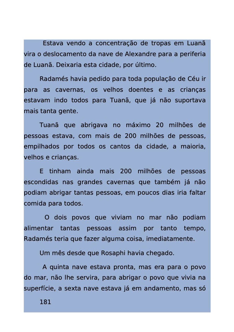 Página 100 - Livro Amanda e os Nanorobôs para Ler e Baixar em PDF para imprimir