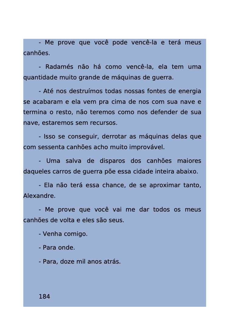Página 103 - Livro Amanda e os Nanorobôs para Ler e Baixar em PDF para imprimir