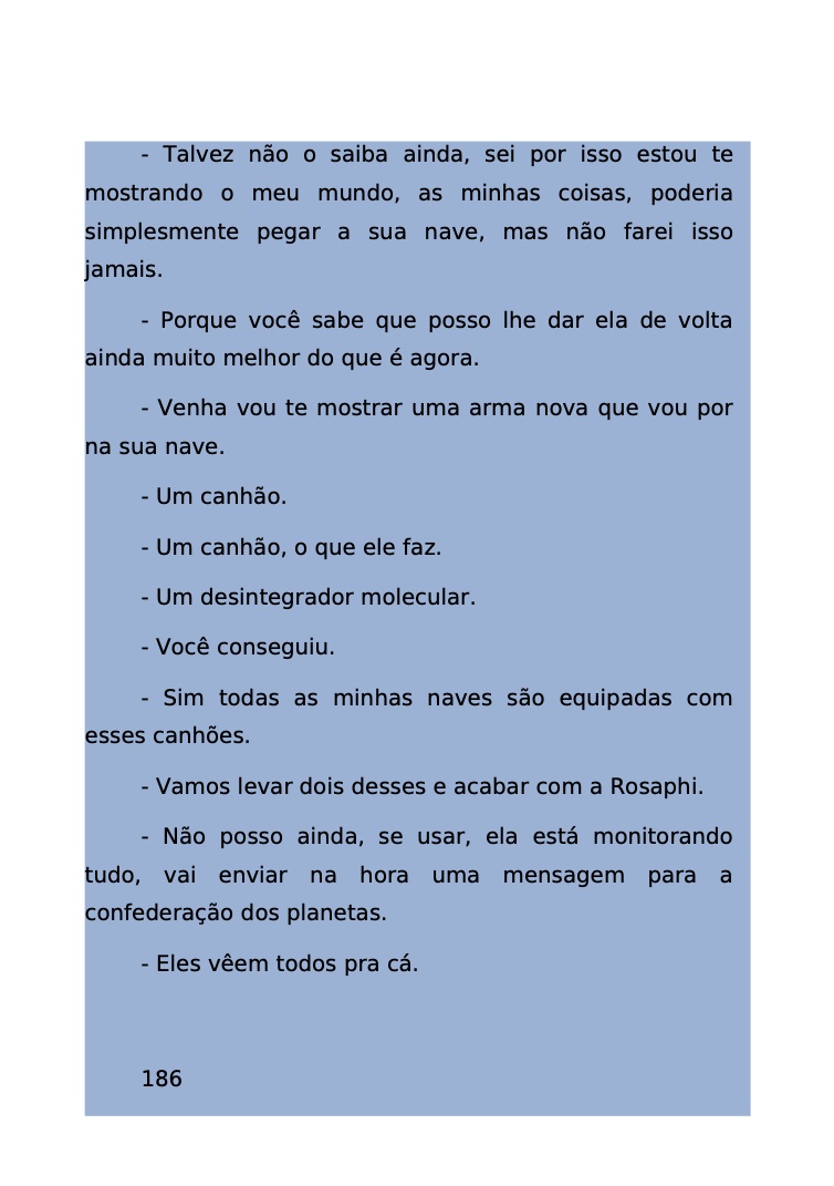 Página 105 - Livro Amanda e os Nanorobôs para Ler e Baixar em PDF para imprimir