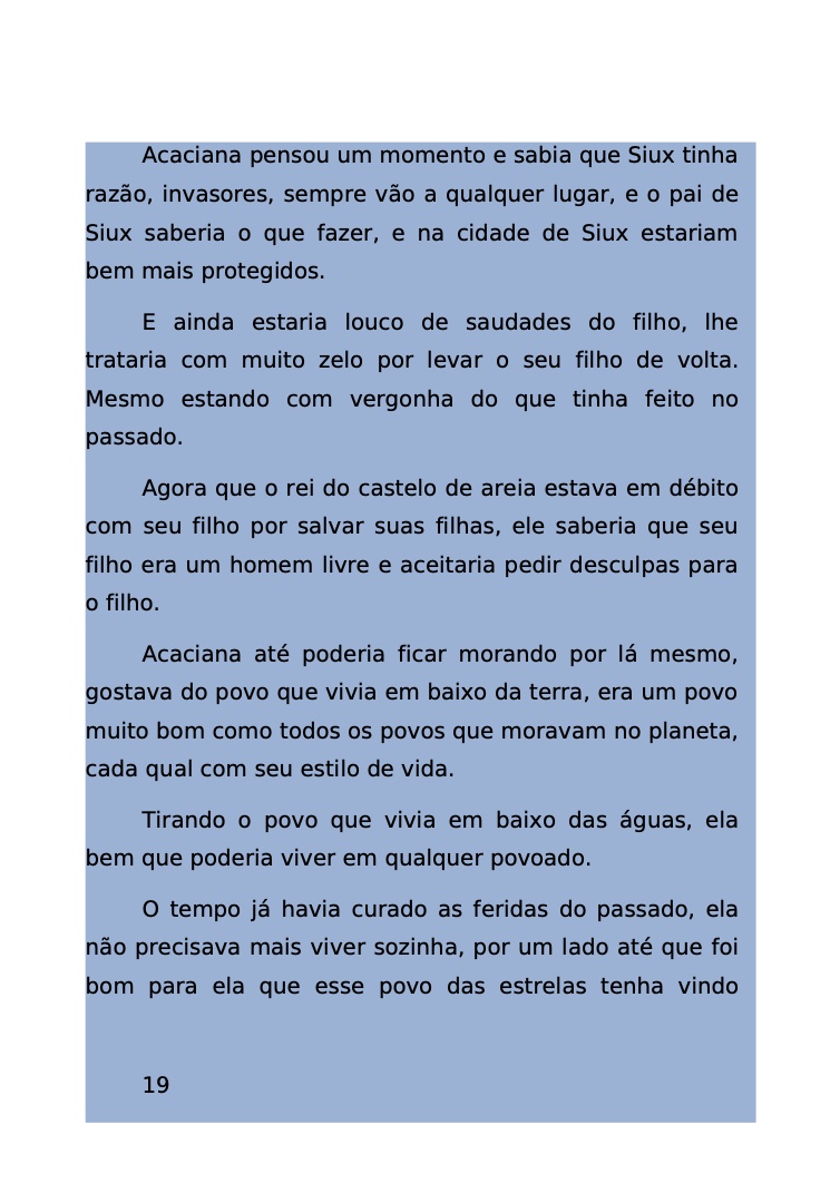 Página 109 - Livro Amanda e os Nanorobôs para Ler e Baixar em PDF para imprimir
