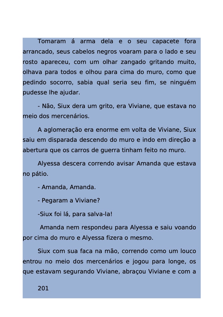 Página 122 - Livro Amanda e os Nanorobôs para Ler e Baixar em PDF para imprimir