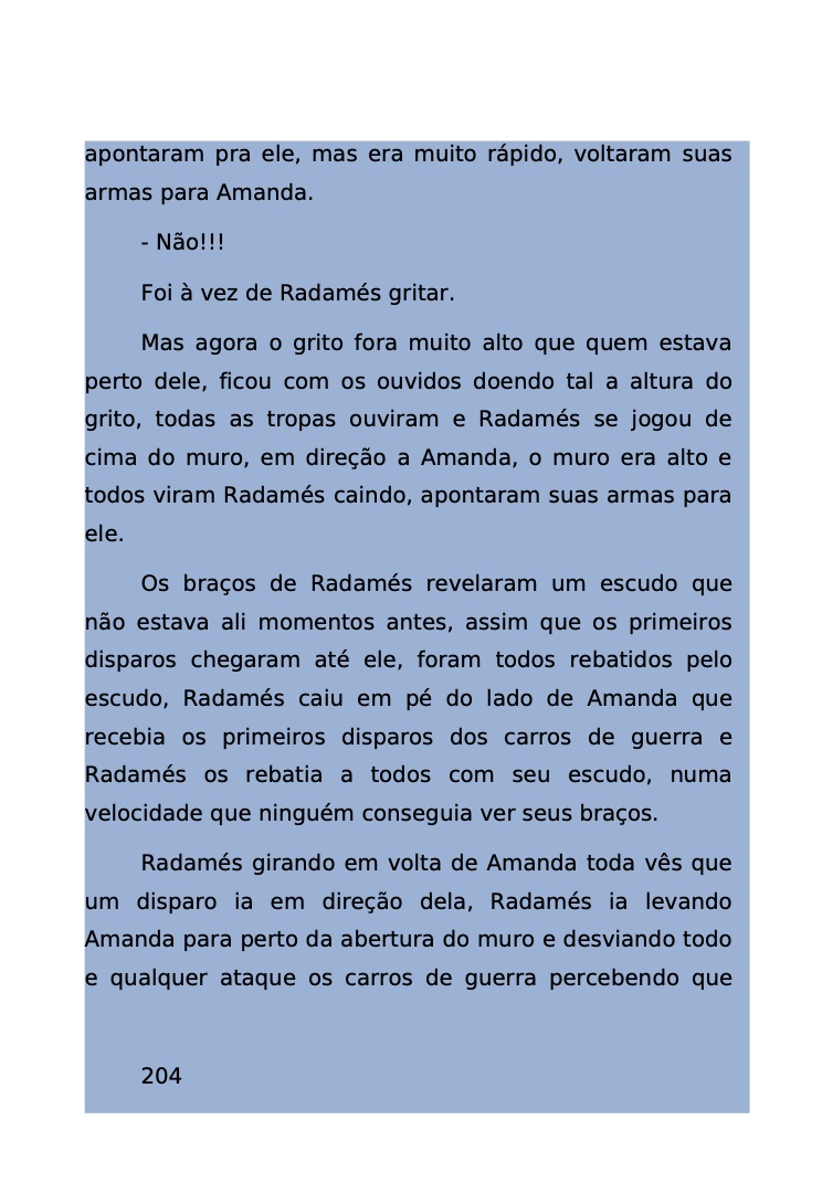 Página 125 - Livro Amanda e os Nanorobôs para Ler e Baixar em PDF para imprimir