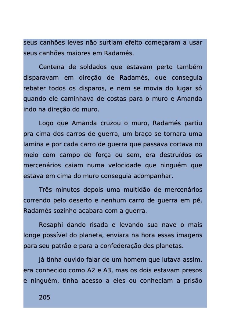 Página 126 - Livro Amanda e os Nanorobôs para Ler e Baixar em PDF para imprimir