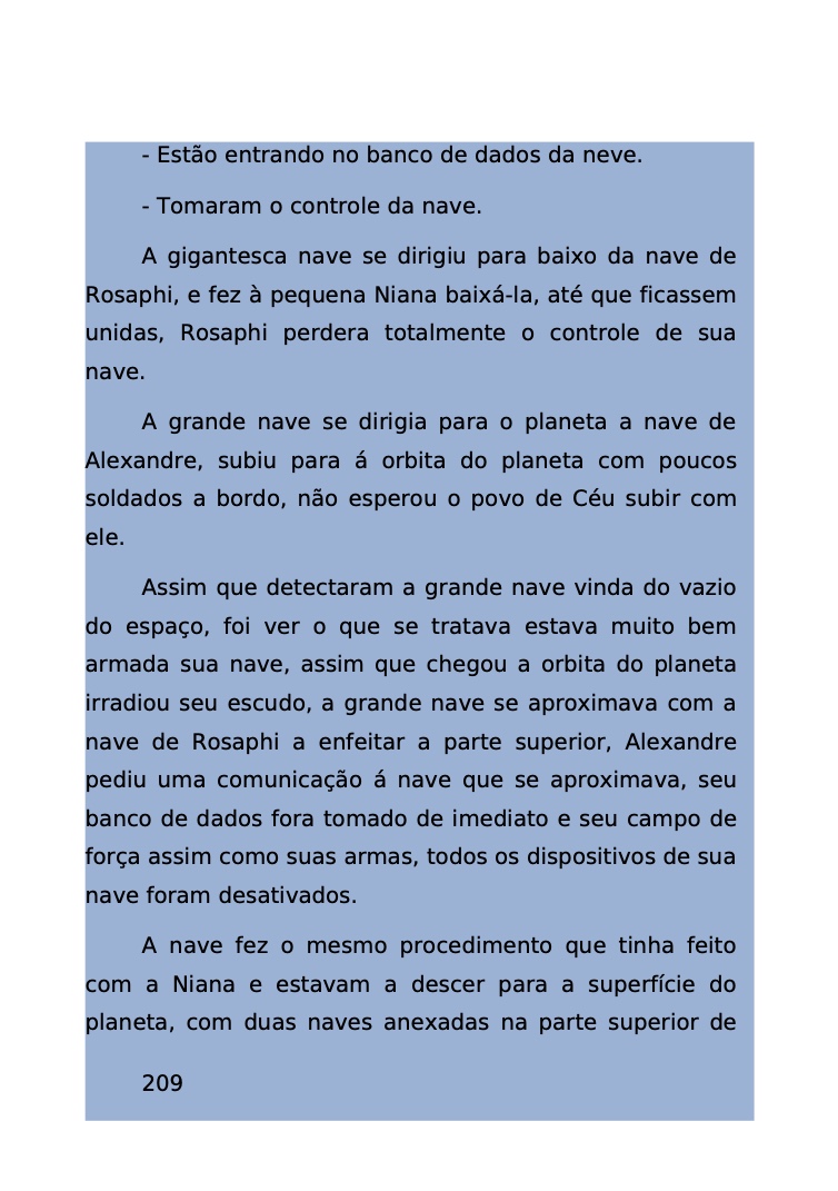 Página 130 - Livro Amanda e os Nanorobôs para Ler e Baixar em PDF para imprimir