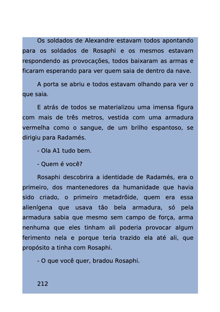 Página 134 - Livro Amanda e os Nanorobôs para Ler e Baixar em PDF para imprimir