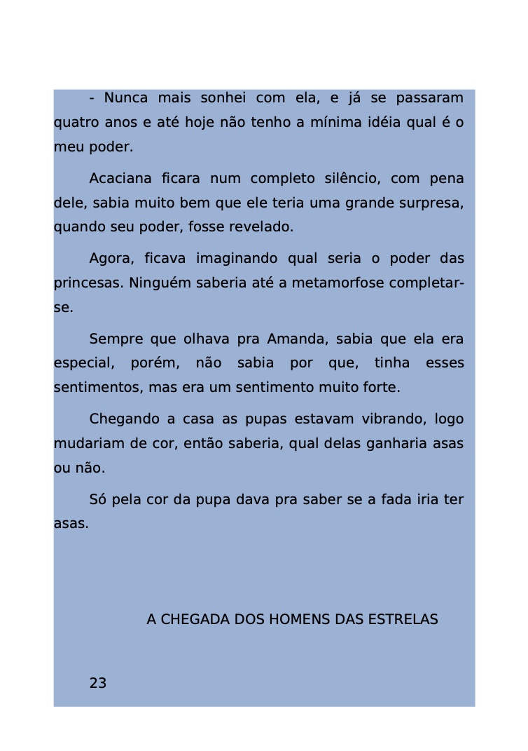 Página 153 - Livro Amanda e os Nanorobôs para Ler e Baixar em PDF para imprimir