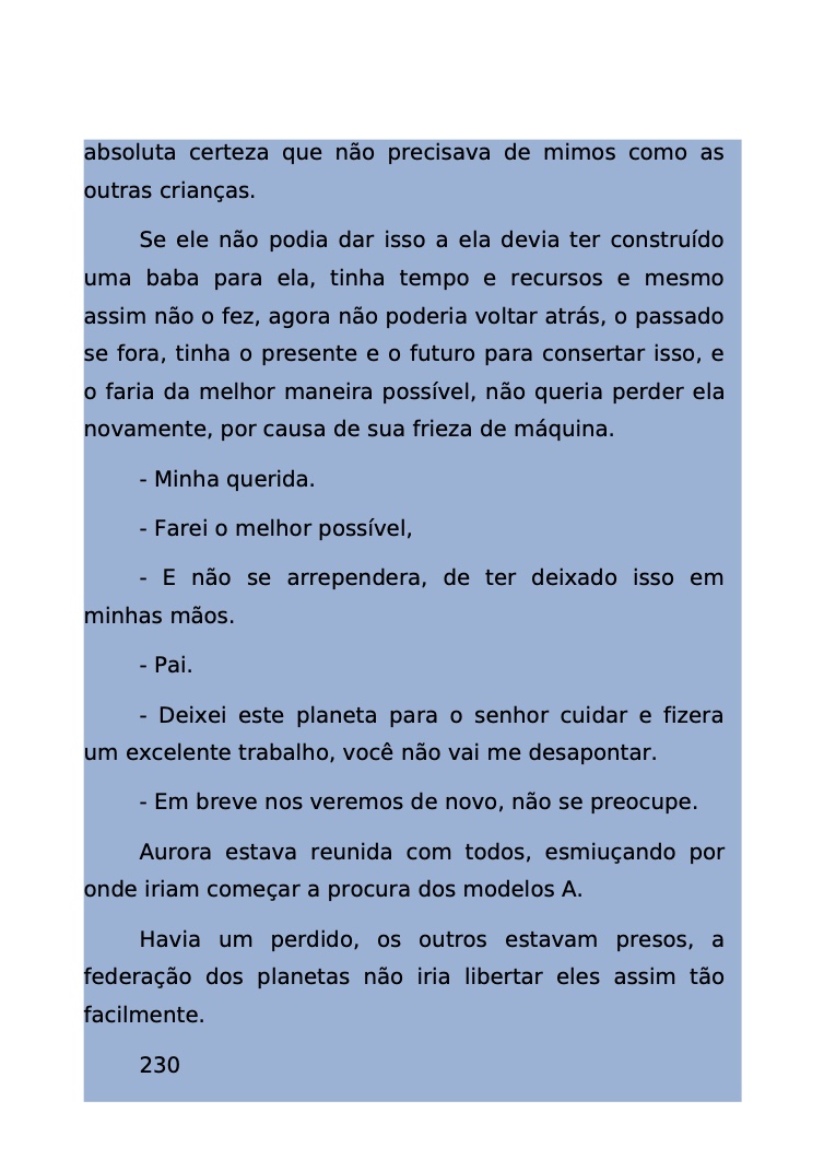 Página 154 - Livro Amanda e os Nanorobôs para Ler e Baixar em PDF para imprimir