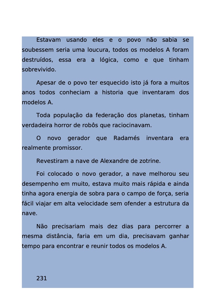 Página 155 - Livro Amanda e os Nanorobôs para Ler e Baixar em PDF para imprimir