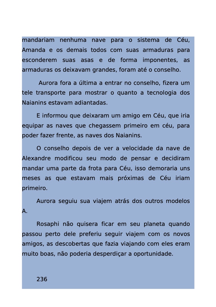 Página 160 - Livro Amanda e os Nanorobôs para Ler e Baixar em PDF para imprimir