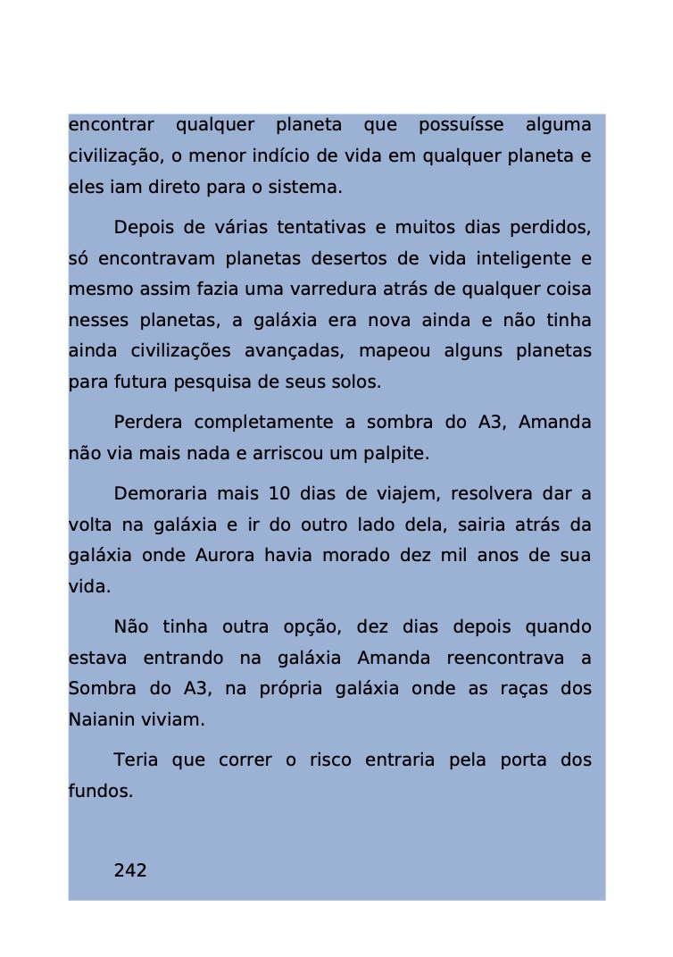 Página 167 - Livro Amanda e os Nanorobôs para Ler e Baixar em PDF para imprimir