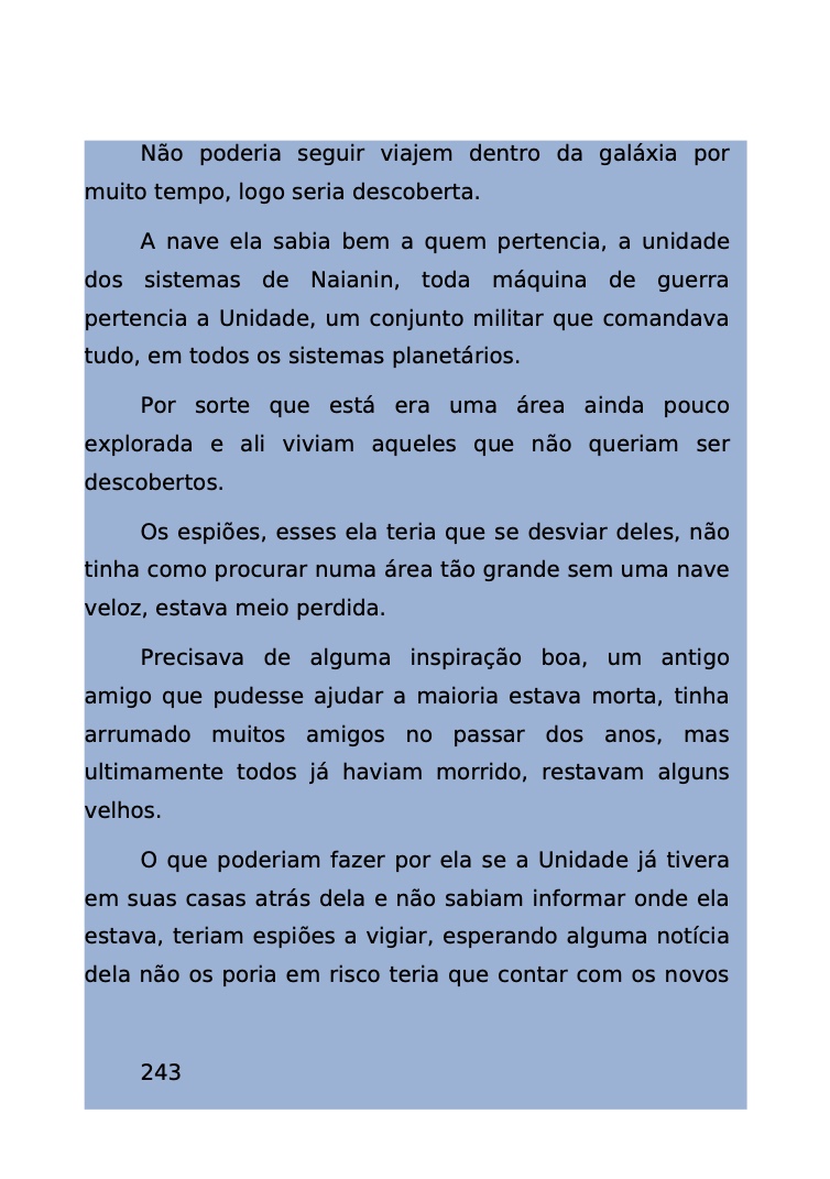 Página 168 - Livro Amanda e os Nanorobôs para Ler e Baixar em PDF para imprimir