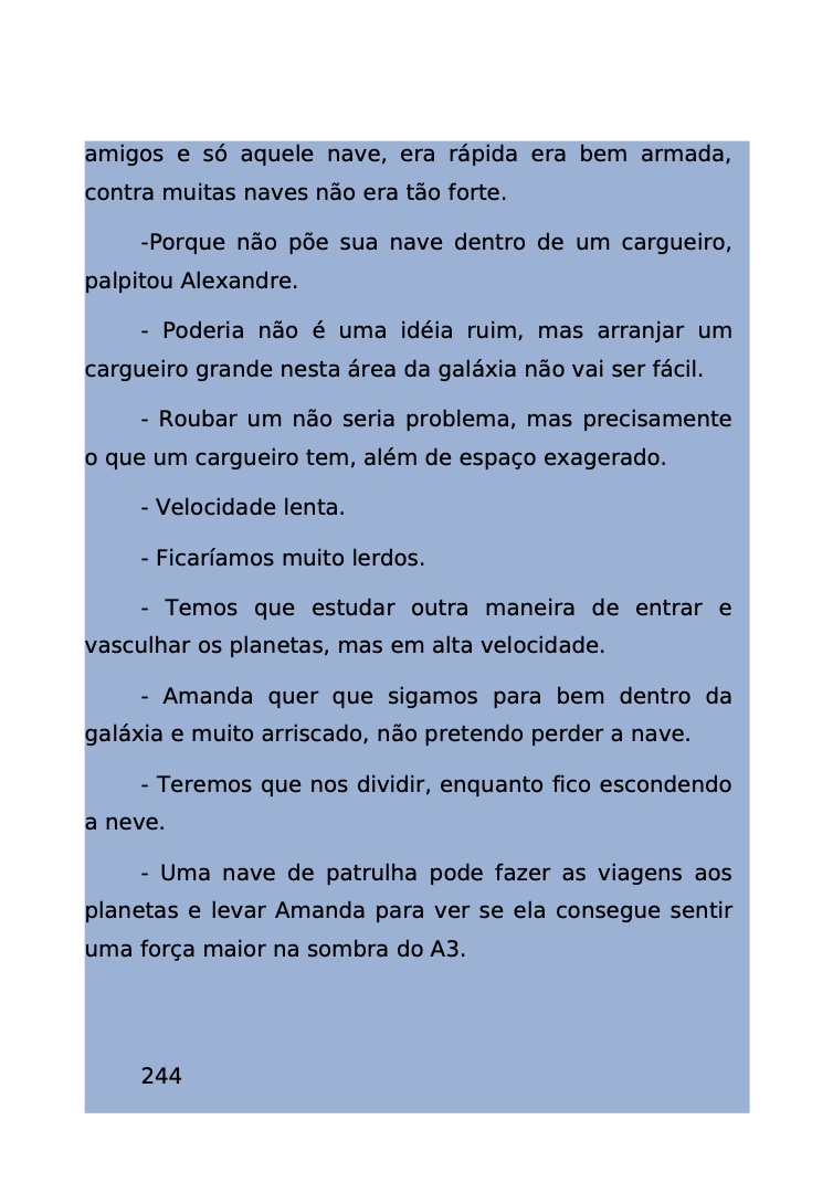 Página 169 - Livro Amanda e os Nanorobôs para Ler e Baixar em PDF para imprimir