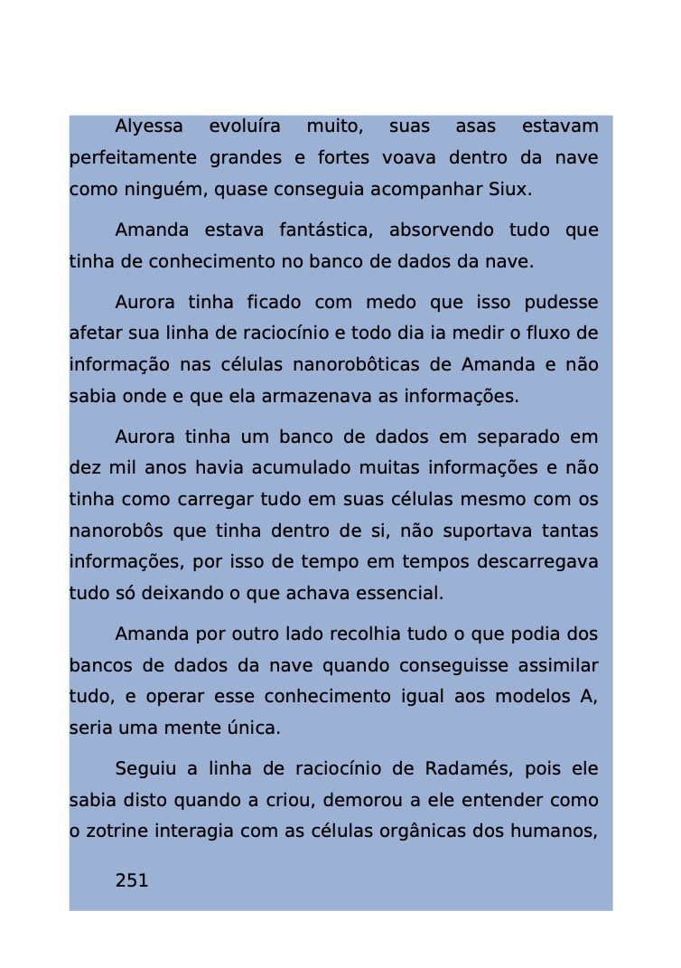 Página 177 - Livro Amanda e os Nanorobôs para Ler e Baixar em PDF para imprimir
