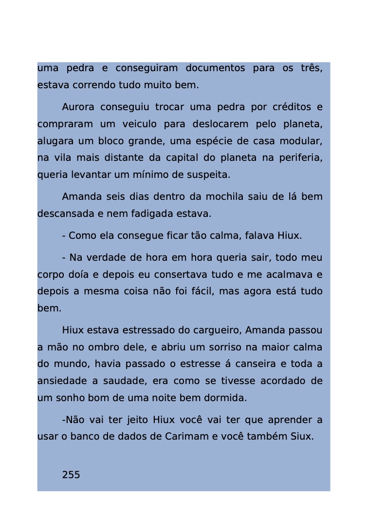 Página 181 - Livro Amanda e os Nanorobôs para Ler e Baixar em PDF para imprimir