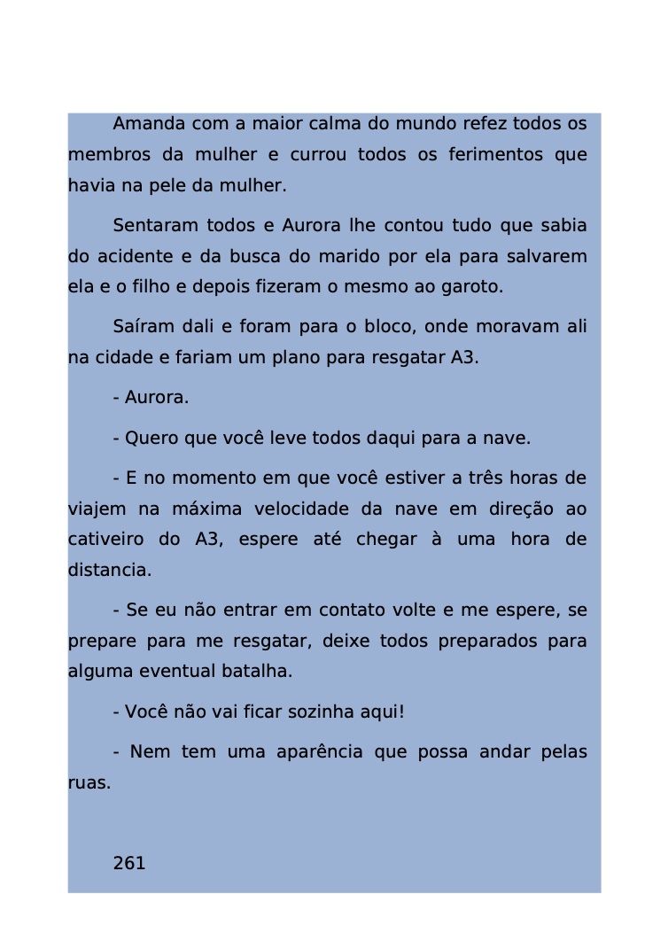 Página 188 - Livro Amanda e os Nanorobôs para Ler e Baixar em PDF para imprimir