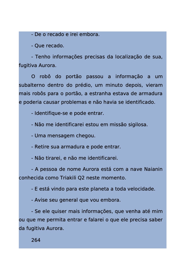 Página 191 - Livro Amanda e os Nanorobôs para Ler e Baixar em PDF para imprimir