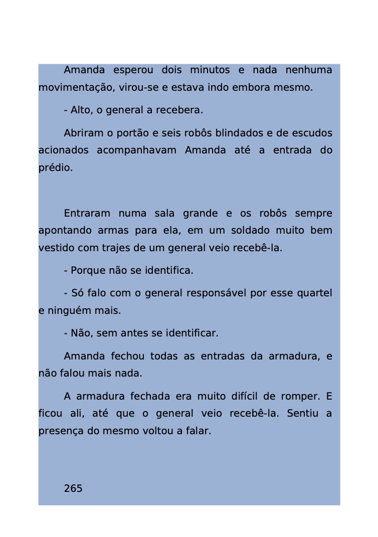 Página 192 - Livro Amanda e os Nanorobôs para Ler e Baixar em PDF para imprimir