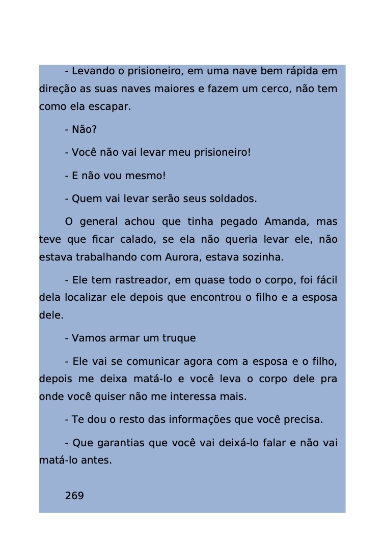 Página 196 - Livro Amanda e os Nanorobôs para Ler e Baixar em PDF para imprimir