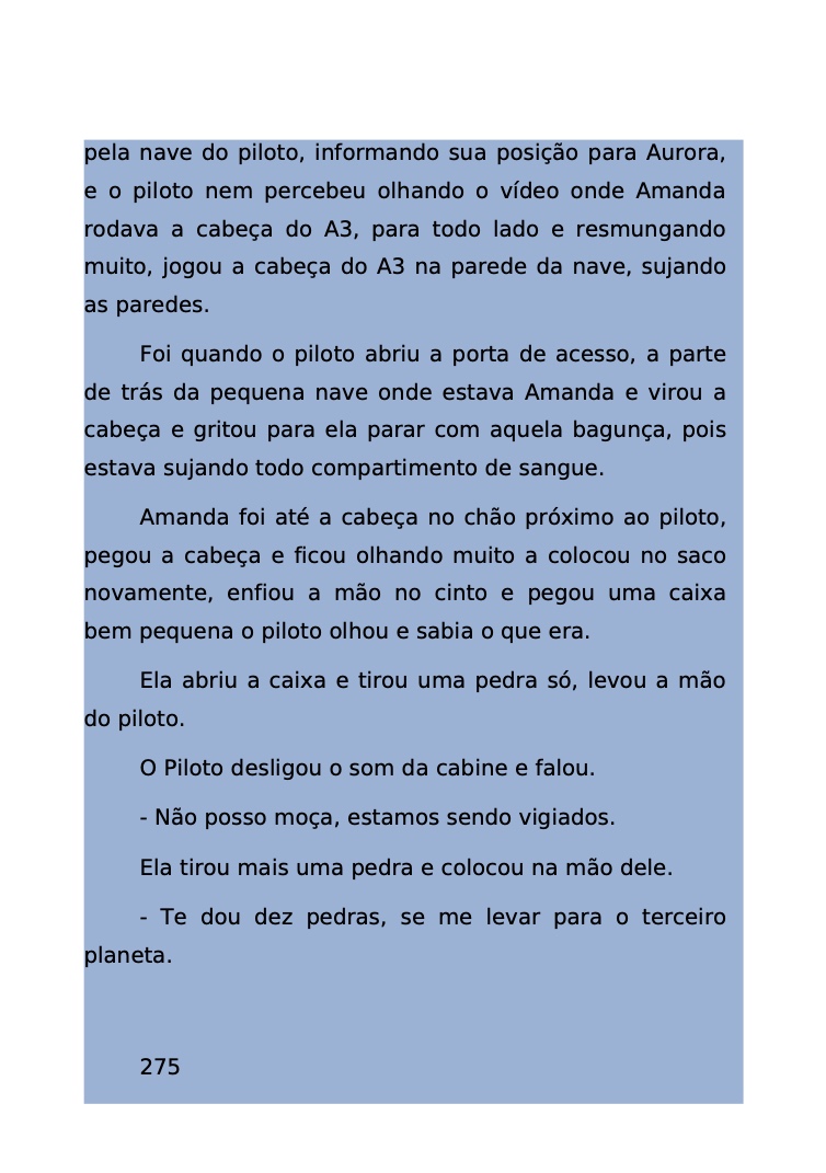 Página 203 - Livro Amanda e os Nanorobôs para Ler e Baixar em PDF para imprimir