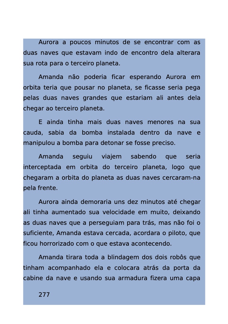 Página 205 - Livro Amanda e os Nanorobôs para Ler e Baixar em PDF para imprimir