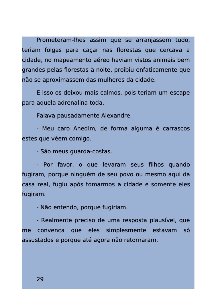 Página 219 - Livro Amanda e os Nanorobôs para Ler e Baixar em PDF para imprimir