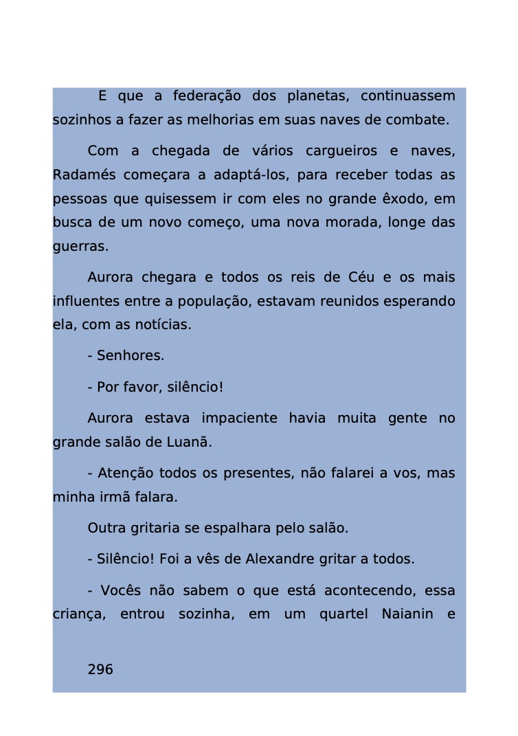 Página 226 - Livro Amanda e os Nanorobôs para Ler e Baixar em PDF para imprimir