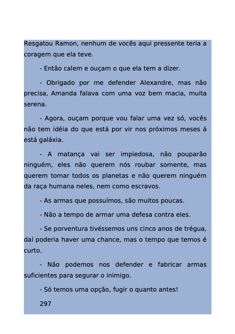 Página 227 - Livro Amanda e os Nanorobôs para Ler e Baixar em PDF para imprimir