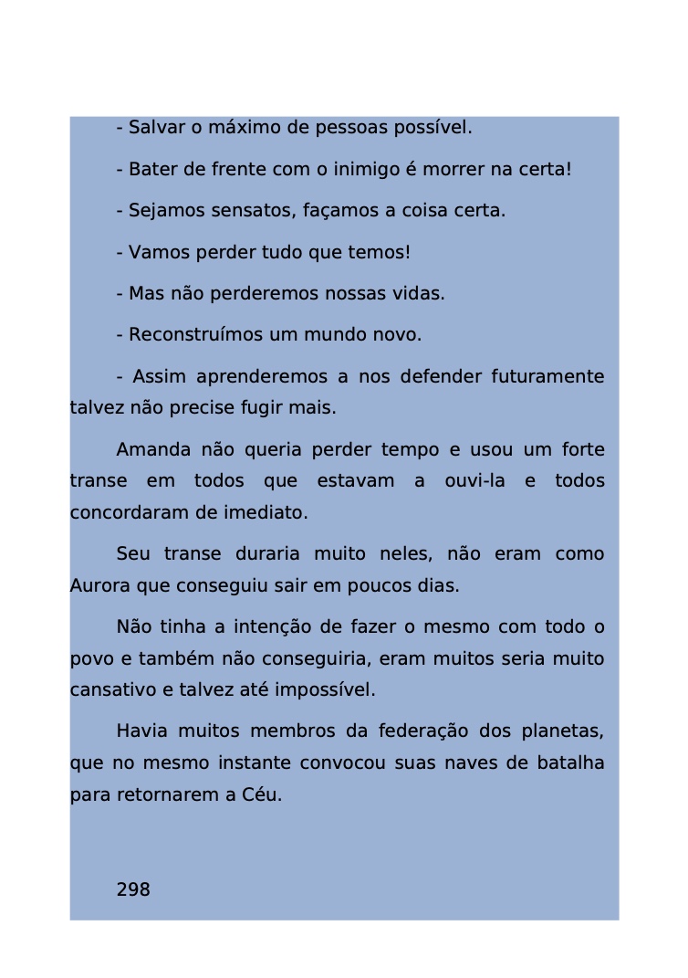 Página 228 - Livro Amanda e os Nanorobôs para Ler e Baixar em PDF para imprimir