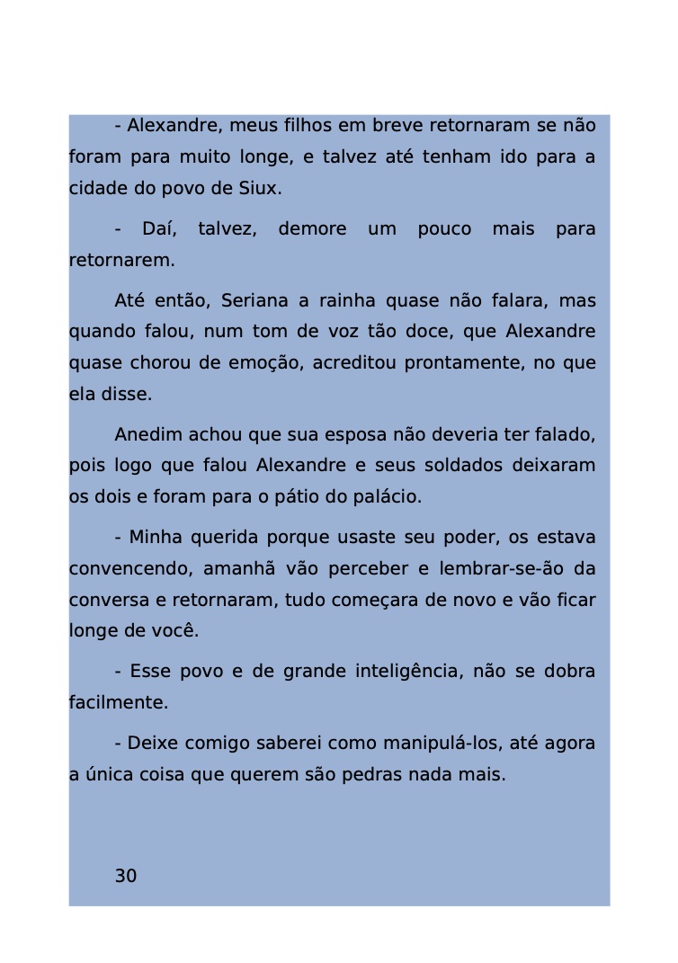 Página 230 - Livro Amanda e os Nanorobôs para Ler e Baixar em PDF para imprimir